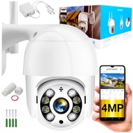 KAMERA ZEWNĘTRZNA IP 5MP WIFI Full HD 5 MPx OBROTOWA WODOODPORNA ZDALNA