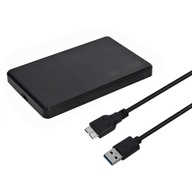 OBUDOWA DYSKU 2,5'' KIESZEŃ HDD SATA USB 3.0 +ETUI