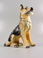 Figurka pies owczarek niemiecki wilczur Goebel 1970