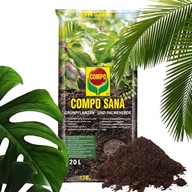 Ziemia podłoże uniwersalna ogrodowa do roślin zielonych palm Compo Sana 20L