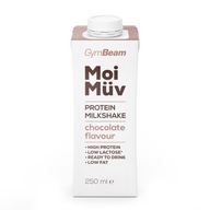 BIAŁKOWY NAPÓJ PROTEINOWY 25 G BIAŁKA MILKSHAKE - GymBeam 242ml czekolada