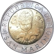 500 Líry 1999 Mincovňa (UNC)