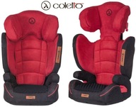 Fotelik samochodowy 15-36 kg Coletto AVANTI odpinane oparcie - kolor RED