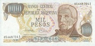 Argentyna - 1000 Pesos - 1976 - P304d - St.1
