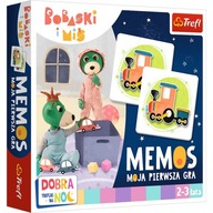 TREFL MEMOS MEMORY Trefliki GRA PAMIĘCIOWA 3+