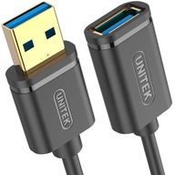 Kabel USB Unitek USBA USBA 1 m Czarny (YC457GBK)