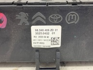 PANEL Bedienteil des lüfters klimaanlage 98340409ZD OPEL VIVARO C(2019-)PROACE
