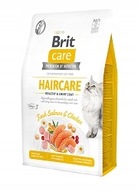 BRIT CARE CAT GRAIN FREE HAIRCARE HEALTHY / SHINY COAT KARMA DLA KOTA 7kg