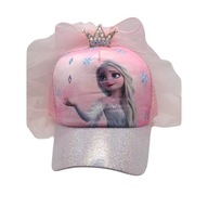 Čiapka so strieškou Elsa Frozen pre malú princeznú