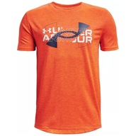 TRIČKO UNDER ARMOUR VENTED SS BOY ORANGE L - 152