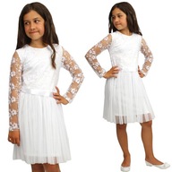 Youandbaby sukienka dziecięca przed kolano bawełna rozmiar 146