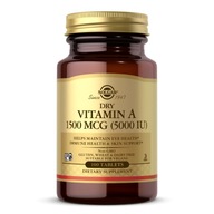 Solgar Vitamín A 1500mcg 5000IU Dry 100tab VLASY