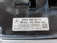 MERCEDES S-KLASA W222 E-KLASA W213 S213 module control unit LED lights front