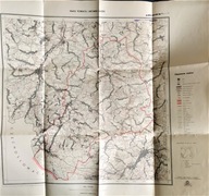 Mapa Powiatu Lwówek Śląski 1956 do użyt służbowego