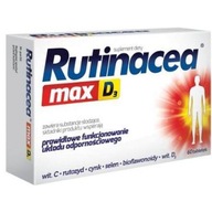 RUTINACEA MAX D3*60 TABL PRAWIDŁ.FUNKCJ.UKŁ. ODPORNOŚCIOWEGO