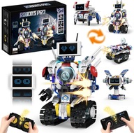 RC ROBOT STAVEBNÉ KOCKY PROGRAMOVANIE DARČEK - APP + DIAĽKOVÝ OVLÁDAČ - 620EL