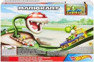 HOT WHEELS ZESTAW MARIO KART TOR PIRANHA PLANT SLIDE PIRANIA YOSHI NINTENDO