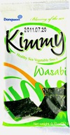 Snacki z morských rias Kimmy Wasabi 2,7g - Kórea