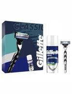 GILLETTE MAN ZESTAW MASZYNKA MACH3 PIANKA DO GOLEN