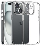 Etui do Apple iPhone 15 SILICONE Case + Szkło 9H