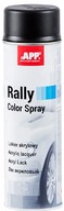 Lakier akrylowy Rally Color Spray czarny mat 500ml 210102 APP