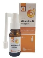 Vitamín D3 kvapky 10 ml