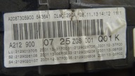Mercedes E W212 LIFT dials dials A2129000725 NR M625