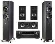 2× Reproduktorové stĺpy Polk Audio Reserve R600 čierny pár + 4 iné produkty