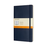 Zápisník Moleskine Classic L linky mäkký zafír