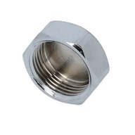 Mosadzná zátka 3/4 GW ZÁSLEPKA NIKLOVANÁ Nástavec Skrutkový uzáver RÚRKY V RV