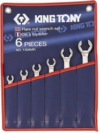 Sada kľúčov na brzdové hadice King Tony 1306SR 6 ks