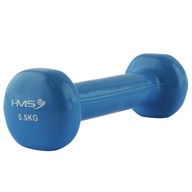 CIĘŻAREK ŻELIWNY POKRYTY WINYLEM HMS 0,5kg 17023 FITNESS SIŁOWNIA