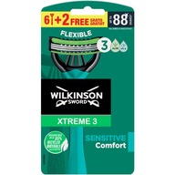 8x Maszynka do Golenia WILKINSON Xtreme 3 Comfort Sensitive