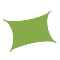 Obdĺžniková markíza na opaľovací krém 3x4m zelená