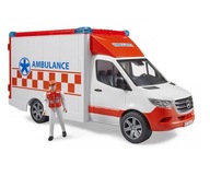 BRUDER AMBULANS MERCEDES-BENZ Z FIGURKĄ 02676 KARETKA