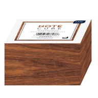 Papírkocka fehér nyomtatott 9x9x6 INT