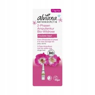 ALVIANA Happy Rose dwufazowa kuracja odżywcza skóry z dziką różą 7 x 1 ml