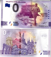 Banknot 0-euro- Malta 2021-1A- Valletta