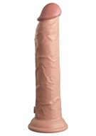 King Cock 9 Inch Dual Density Vibe Cock Light