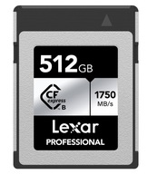 Pamäťová karta CompactFlash Lexar CFexpress Pro Silver 512 GB
