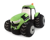 Plyšový traktor 30cm - zeleno-čierny traktor Deutz-Fahr 7250TTV / UHK1167