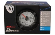 Indikátor Boost Turbo Bar AUTO GAUGE VDO look Biela