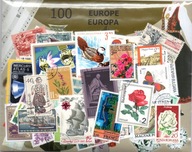 Pakiet 100 znaczków pocztowych - EUROPA