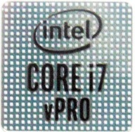 Naklejka INTEL CORE i7 vPRO 14x14mm [20]