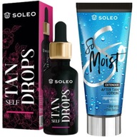 Soleo Self Tanning Drops + So Moist Po Opaľovaní Gr