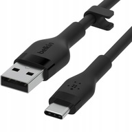 Kabel USB-A / USB-C, Belkin, 60W, 1m, silikonowy