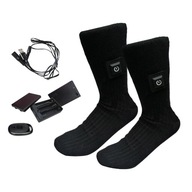 2x Elektrické vyhrievané ponožky s USB káblom a