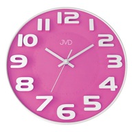 Nástenné hodiny JVD HA5848.3 tichý ružový SWEEP