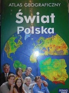 Świat, Polska Atlas geograficzny. - Praca zbiorowa