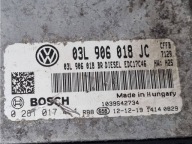 control unit of the engine Skoda Superb 2 3T 2013 03L906018JC